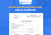 Tải mẫu giấy đề nghị thanh toán (Mẫu 05-TT) mới mẫu giấy đề nghị thanh toán