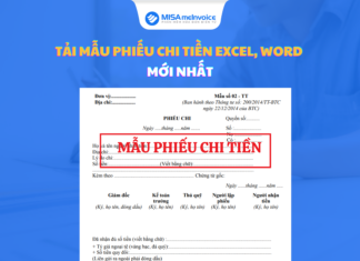 Tải mẫu phiếu chi tiền Excel, Word CHI TIẾT