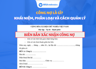 Tải mẫu biên bản xác nhận công nợ file Word, Excel ĐẦY ĐỦ biên bản xác nhận công nợ