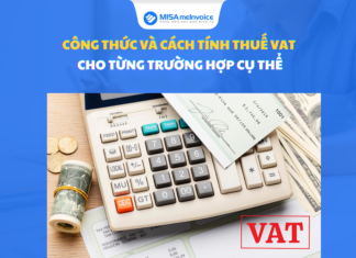 Công thức và cách tính thuế VAT cho từng trường hợp cụ thể cách tính thuế VAT