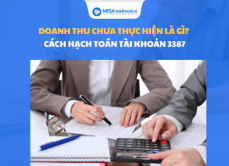 Doanh thu chưa thực hiện là gì? Cách hạch toán tài khoản 3387 doanh thu chưa thực hiện