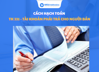 Cách hạch toán TK 331 – Tài khoản phải trả cho người bán tài khoản 331