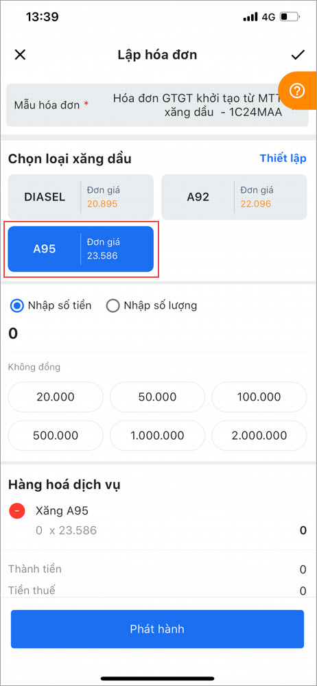 Chọn loại xăng