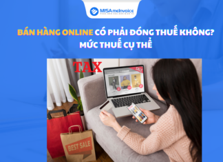 Bán hàng online có phải đóng thuế không? đóng thuế bán hàng online