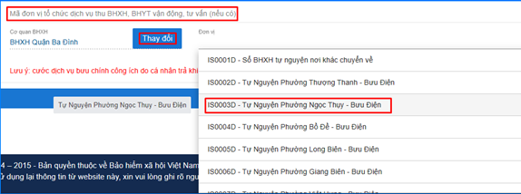 Hướng dẫn cá nhân đăng ký bảo hiểm tự nguyện trên Cổng Dịch vụ công