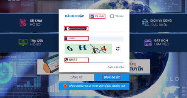 Hướng dẫn cá nhân đăng ký bảo hiểm tự nguyện trên Cổng Dịch vụ công