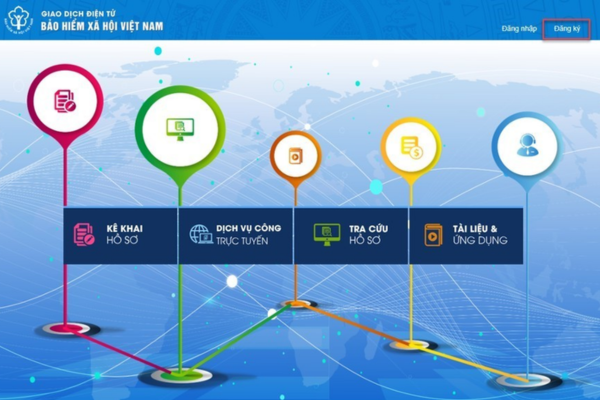 cách đăng ký bảo hiểm xã hội online