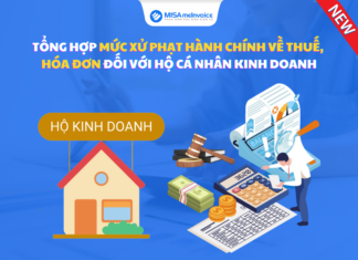 Tổng hợp mức xử phạt hành chính về thuế, hóa đơn đối với hộ cá nhân kinh doanh Tổng hợp mức xử phạt hành chính về thuế, hóa đơn đối với hộ cá nhân kinh doanh mới nhất