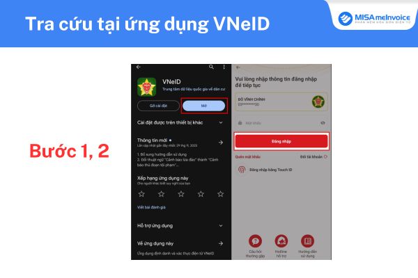 Tra cứu mã số bảo hiểm tại ứng dụng VNeID