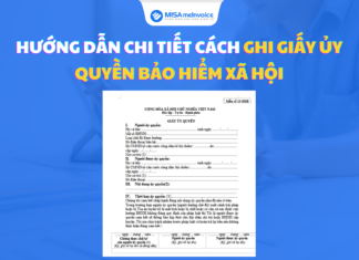 Hướng dẫn chi tiết cách ghi giấy ủy quyền bảo hiểm xã hội