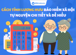 Cách tính lương hưu bảo hiểm xã hội tự nguyện CHI TIẾT