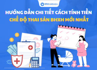 Hướng dẫn chi tiết cách tính tiền chế độ thai sản BHXH
