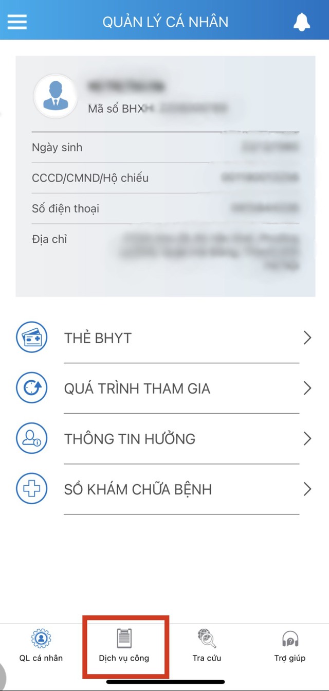 cách đăng ký vssid cho con trên điện thoại bằng ứng dụng vssid