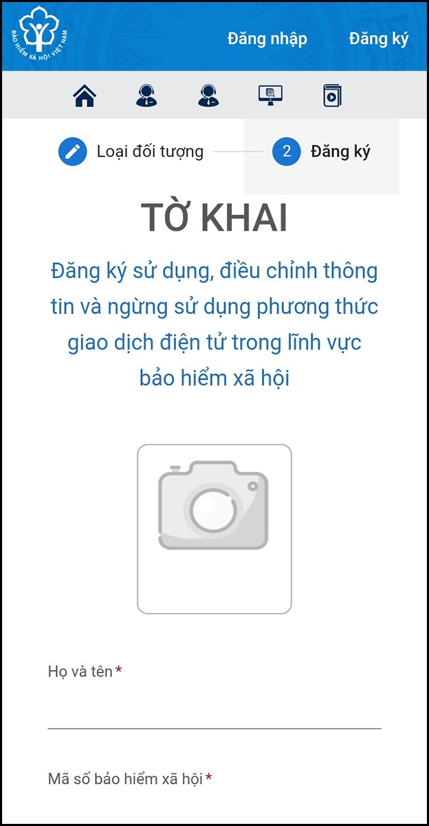 cách đăng ký vssid trên điện thoại