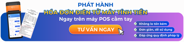 Xuất hóa đơn điện tử ngay trên máy pos cầm tay với MISA meInvoice