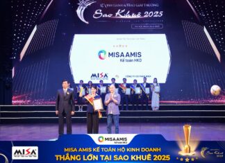 MISA AMIS Kế toán Hộ kinh doanh thắng lớn tại Sao Khuê 2025 MISA AMIS Kế toán Hộ kinh doanh thắng lớn tại Sao Khuê 2025