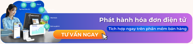 MISA meInvoice phát hành hóa đơn điện tử tích hợp ngay trên phần mềm bán hàng
