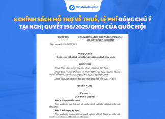 8 chính sách hỗ trợ về thuế, lệ phí đáng chú ý tại Nghị quyết 198/2025/QH15 của Quốc hội 8 chính sách hỗ trợ về thuế, lệ phí đáng chú ý tại Nghị quyết 198/2025/QH15 của Quốc hội