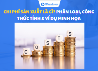 Chi phí sản xuất là gì? Phân loại, Công thức tính & Ví dụ minh họa