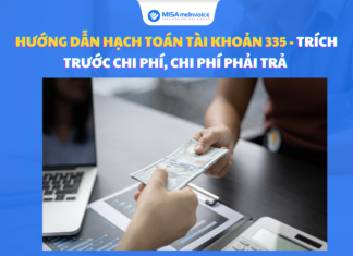 Cách hạch toán tài khoản 335 – Trích trước chi phí, Chi phí phải trả