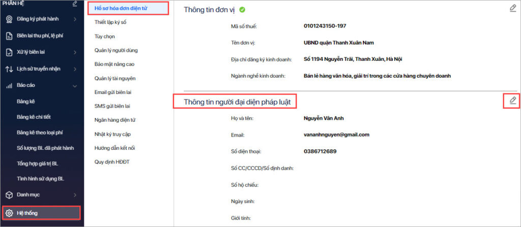 Hướng dẫn hộ kinh doanh cập nhật số định danh thay thế mã số thuế trên các giải pháp phần mềm MISA