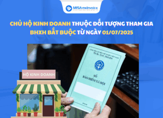 Chủ hộ kinh doanh thuộc đối tượng tham gia BHXH bắt buộc từ ngày 01/07/2025 Chủ hộ kinh doanh thuộc đối tượng tham gia BHXH bắt buộc từ ngày 01/07/2025