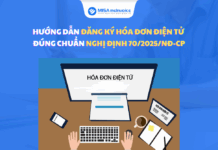 Quy định đăng ký, thông báo phát hành hóa đơn điện tử CHUẨN quy định Hướng dẫn đăng ký hóa đơn điện tử đúng chuẩn Nghị định 70/2025/NĐ-CP