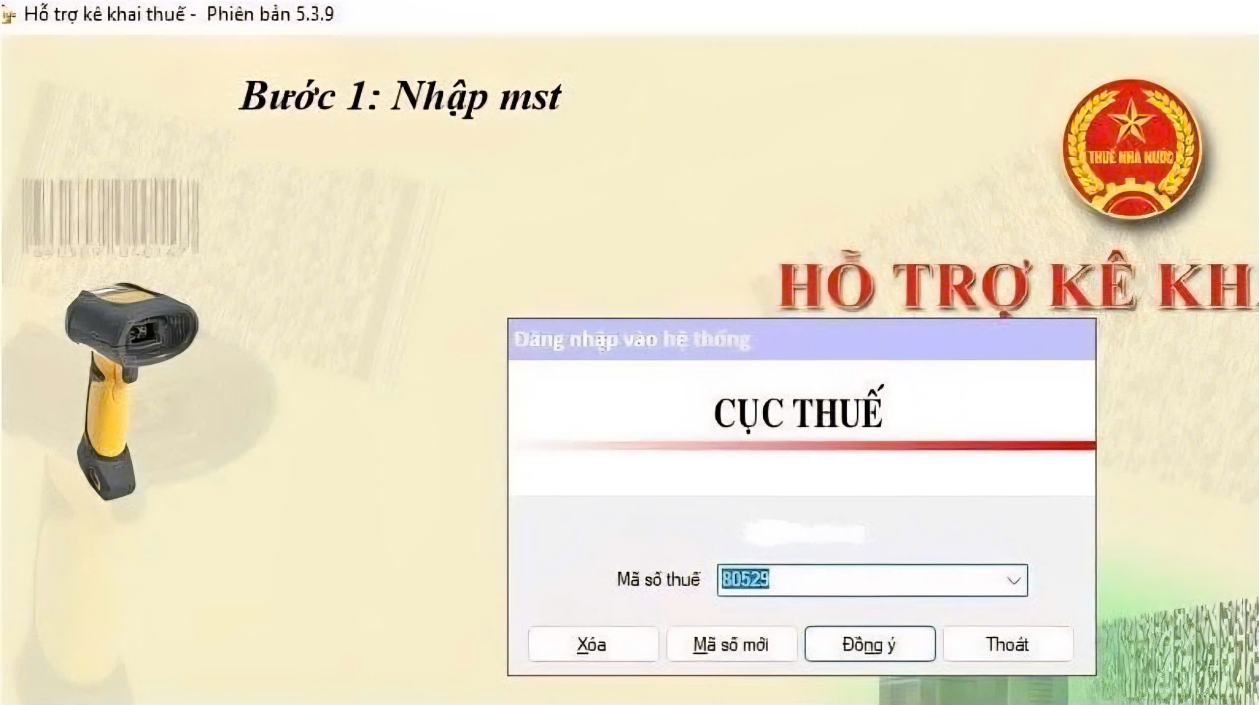 Hướng dẫn kê khai thuế hộ kinh doanh cá thể trên htkk