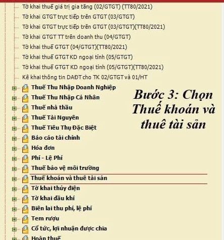 Hướng dẫn kê khai thuế hộ kinh doanh cá thể trên htkk