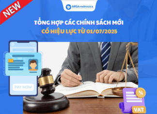 Tổng hợp chính sách mới có hiệu lực từ 01/07/2025 chính sách thuế mới từ 01/07/2025