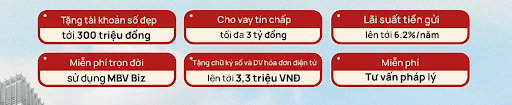 Chương trình ưu đãi MISA và MBV