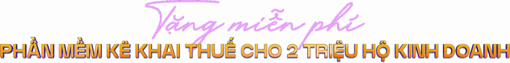 tặng miễn phí phần mềm khai thuế