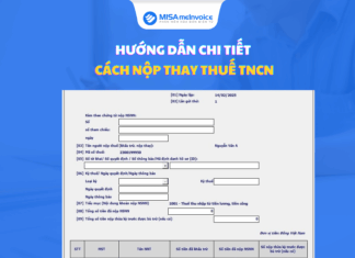 Hướng dẫn CHI TIẾT cách nộp thay thuế TNCN cách nộp thay thuế TNCN