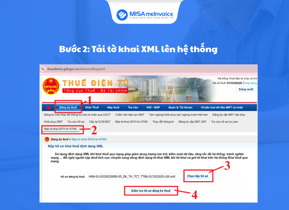 Tờ khai đăng ký mã số thuế cá nhân