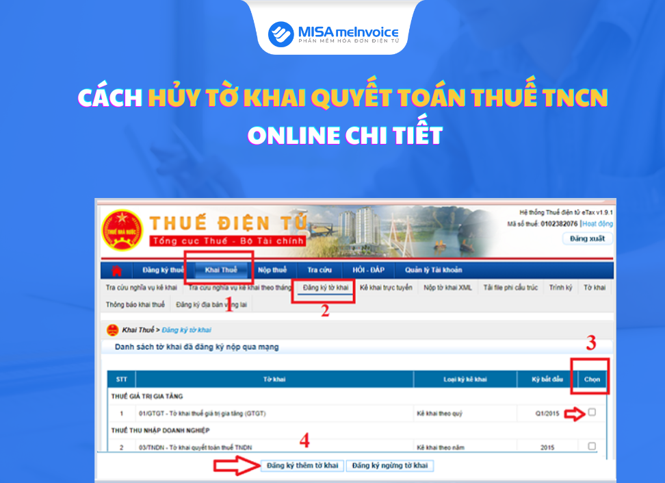 cach-huy-to-khai-quyet-toan-thue-TNCN-online cách hủy tờ khai quyết toán thuế TNCN online
