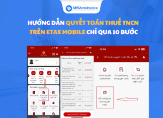 Hướng dẫn quyết toán thuế TNCN trên eTax Mobile chỉ qua 10 bước hướng dẫn quyết toán thuế TNCN trên etax mobile