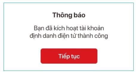 kích hoạt VNeID