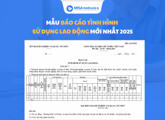 Mẫu báo cáo tình hình sử dụng lao động mới nhất mẫu báo cáo tình hình sử dụng lao động 2025
