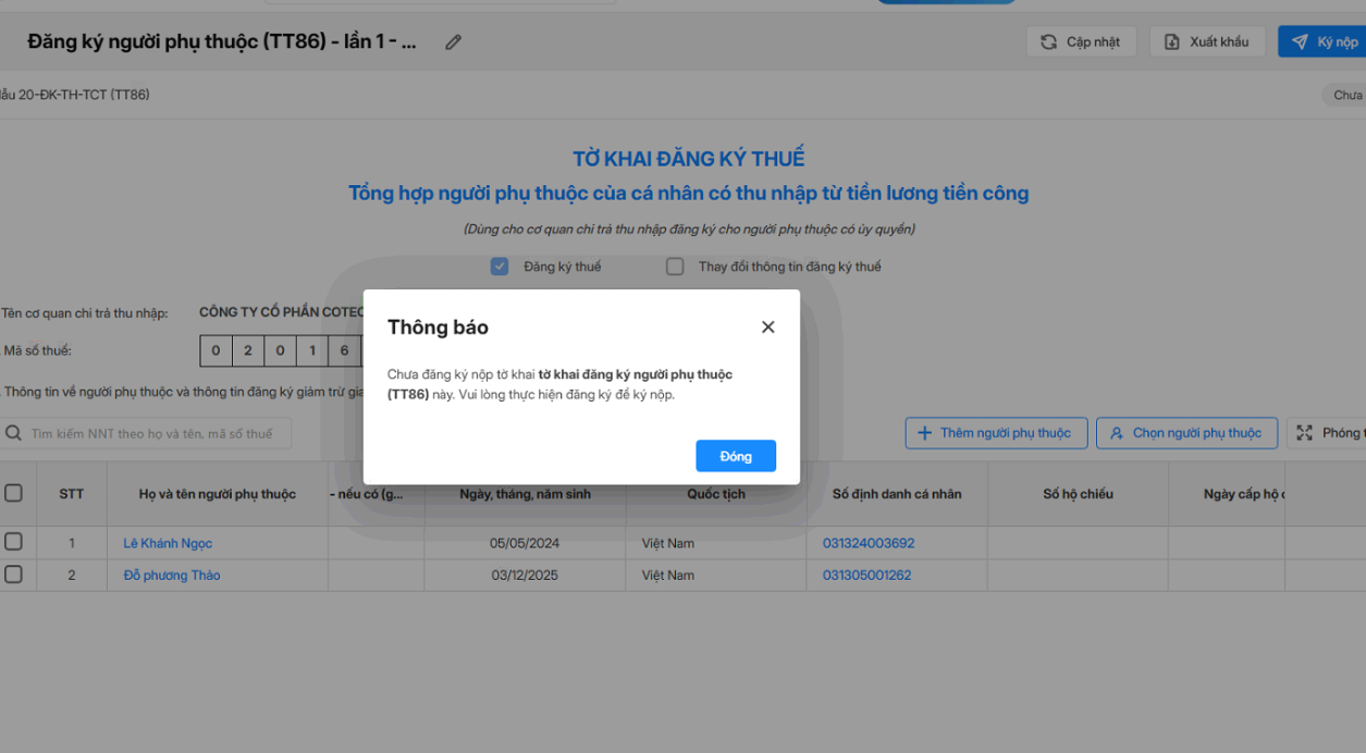 người phụ thuộc