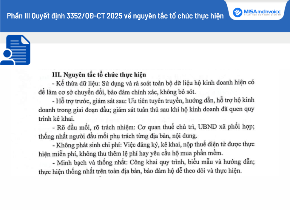 Quyết định 3352/QĐ-CT 2025: Kế hoạch 60 ngày cao điểm chuyển đổi mô hình từ thuế khoán sang kê khai đối với hộ kinh doanh