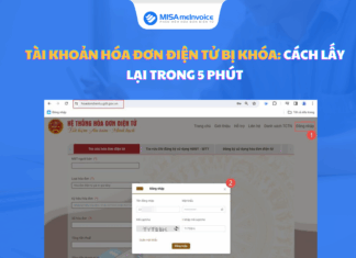 Tài khoản hóa đơn điện tử bị khóa: Cách lấy lại trong 5 phút tài khoản hóa đơn điện tử bị khóa