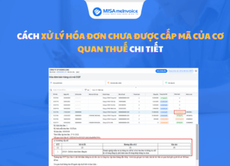 Cách xử lý hóa đơn chưa được cấp mã của cơ quan thuế CHI TIẾT xử lý hóa đơn chưa được cấp mã của cơ quan thuế
