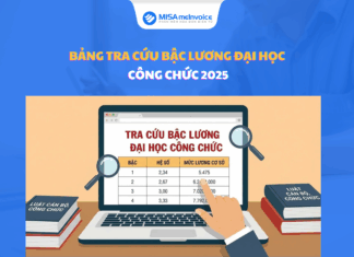 Bảng tra cứu bậc lương đại học công chức 2026 bậc lương đại học