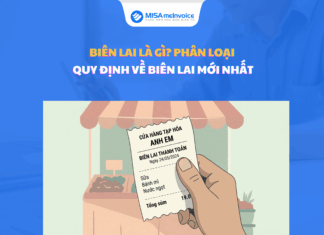 Biên lai là gì? Phân loại, quy định về biên lai CHI TIẾT biên lai là gì