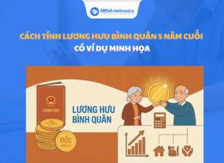 Cách tính lương hưu bình quân 5 năm cuối – Có ví dụ minh họa cách tính lương hưu 5 năm bình quân 5 năm cuối