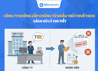 Công ty không cấp chứng từ khấu trừ thuế TNCN: Cách xử lý chi tiết công ty không cấp chứng từ khấu trừ thuế TNCN