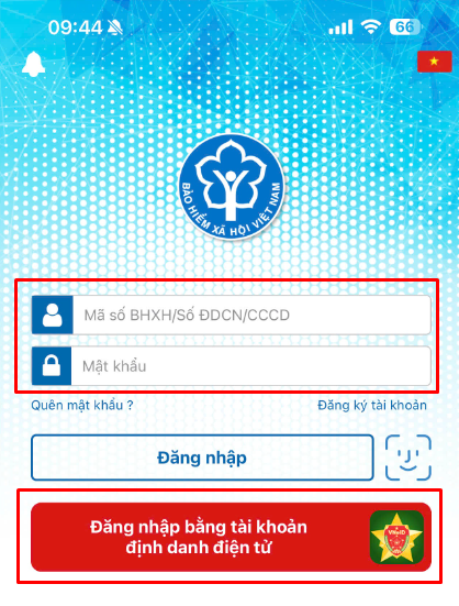 đăng nhập vssid