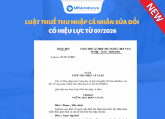 4 điểm mới Luật thuế thu nhập cá nhân sửa đổi có hiệu lực từ 07/2026 luật thuế TNCN 2025