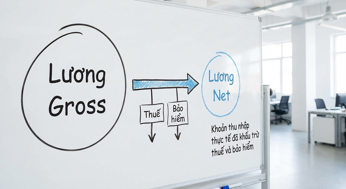 lương net là gì
