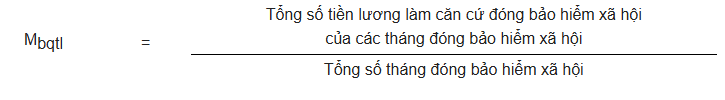 mức bình quân tiền lương
